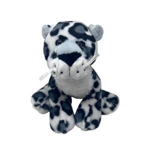 Webkinz Snow Leopard Plush No Code HM378 Retired Stuffed Animal Ganz